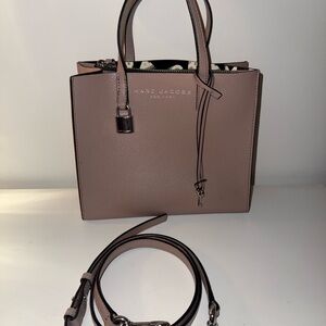 Marc Jacobs Mauve Leather Satchel